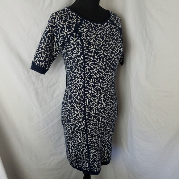 Juicy Couture Anchors Away Wool Bodeycon Dress Size Small - Picture 3 of 11